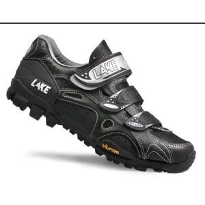 LAKE MTB Bike Cycling Shoes Cleats MX165 Mens 11-11.5 Black 2-Bolt NEW NIB